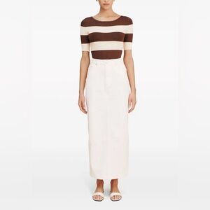 POSSE Harvey White Denim Skirt (29) - EUC